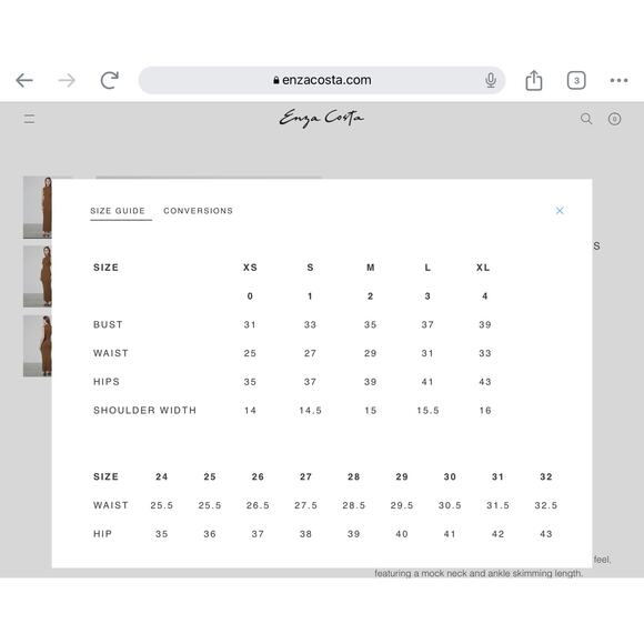 Enza Costa Women's Rayon Wide Leg Pants Elastic Waist NEW Sz M White Rib Knit - Picture 10 of 10